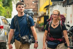 caroline bridge with her son thomas bridge