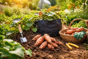 how to grow sweet potatoes