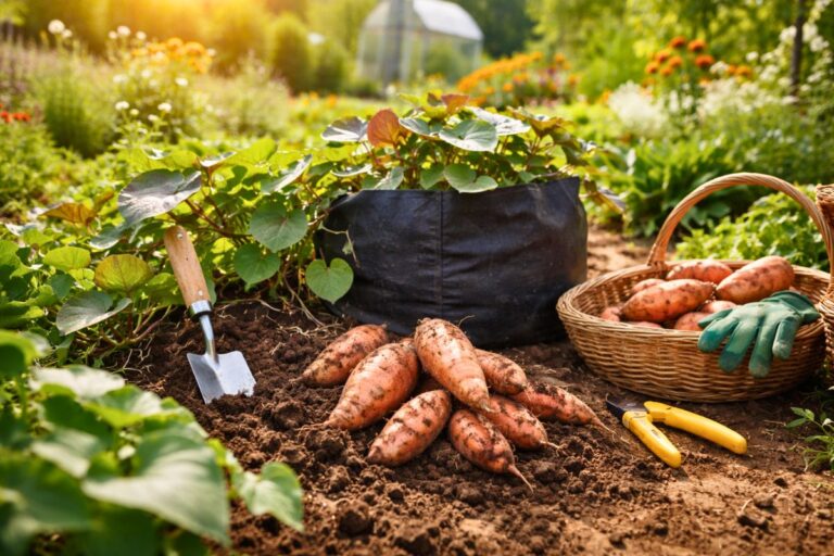 how to grow sweet potatoes