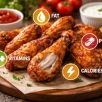 nutrition in a chicken wing