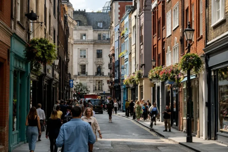 street view of beak street london