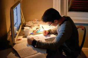how do top students study