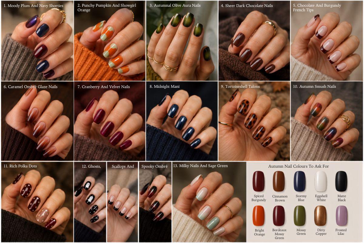 autumn nail designs ideas