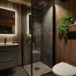 small bathroom cladding job