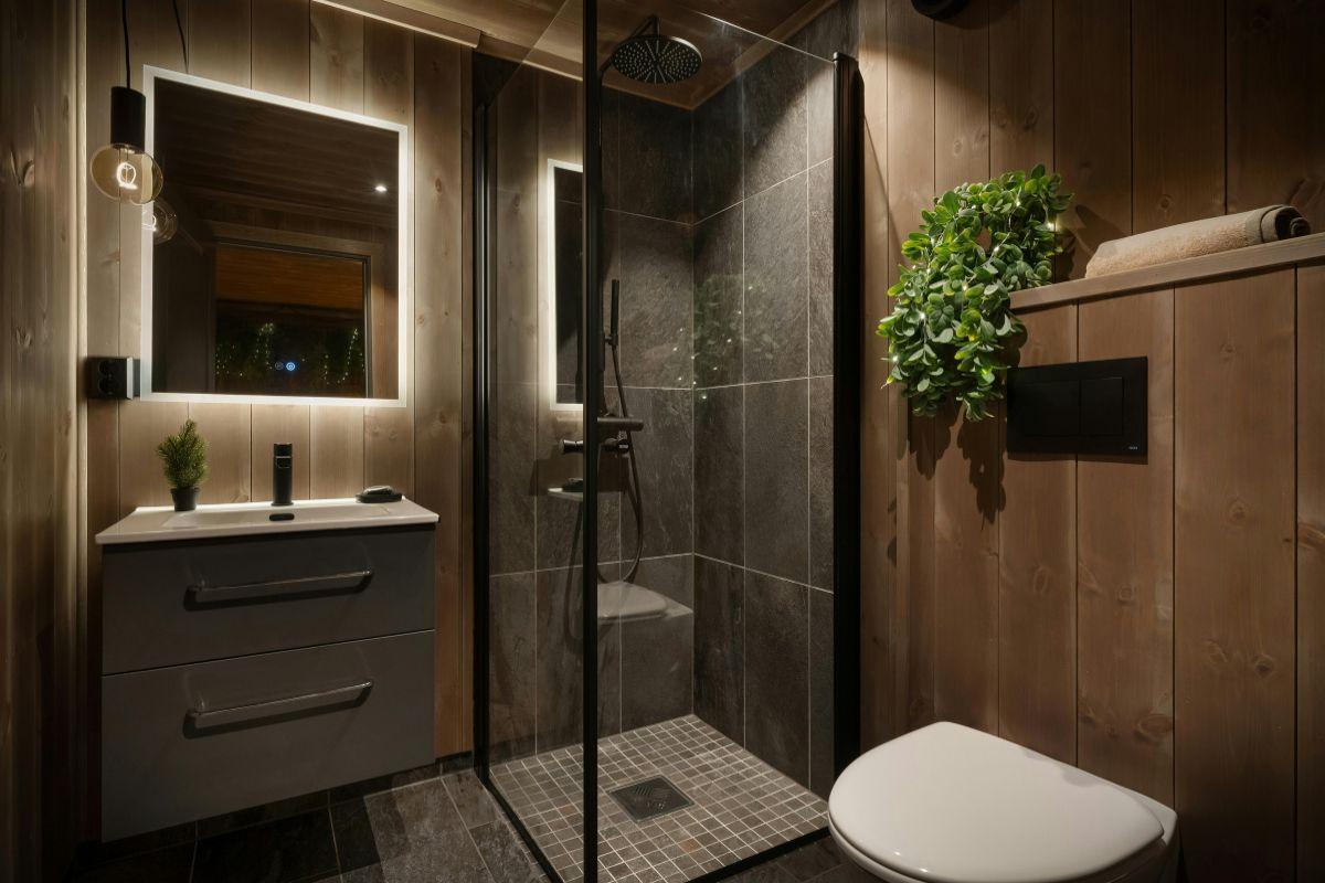 small bathroom cladding job