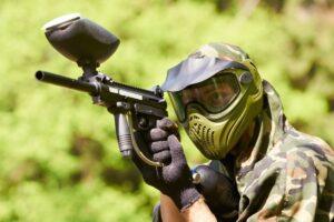 paintballing