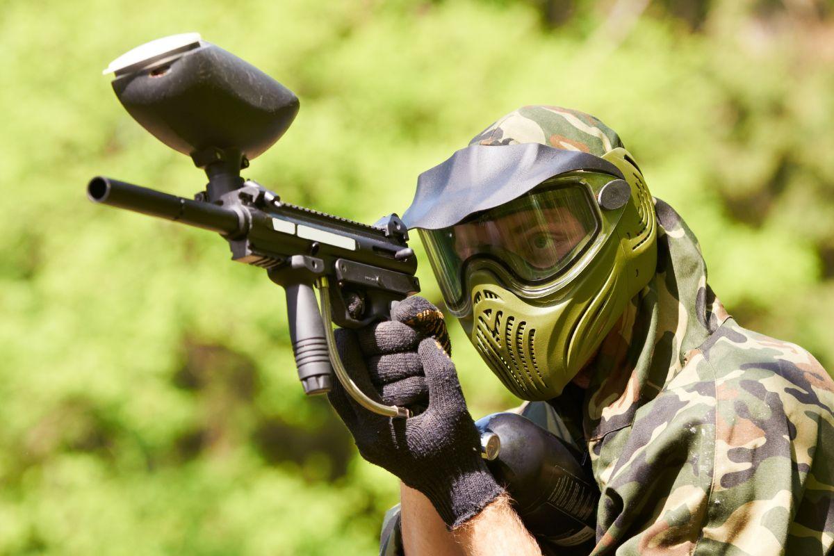 paintballing