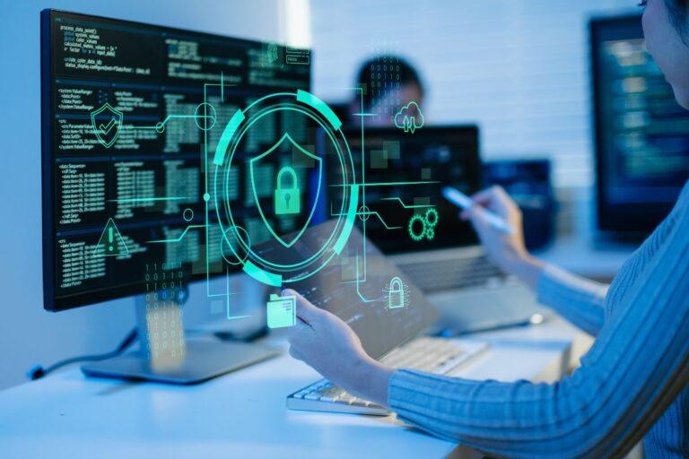 a person doing cybersecurity penetration test